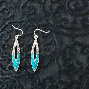 paua shell earrings